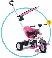 Fisher-Price Smart Trike Charm Plus Pink 3in1 - Pedal Tricycle