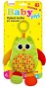 Rappa Plush Baby Owl Book with Clip - Pushchair Toy