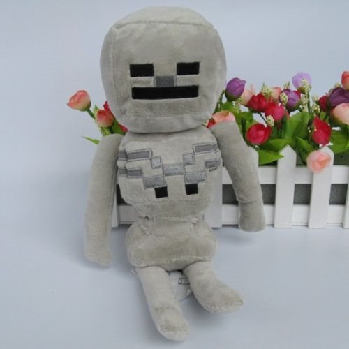 Minecraft skeleton plush on sale