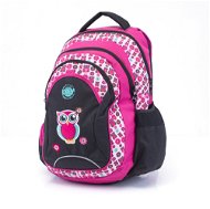 Cartoon P+P Oxy Fashion Pink Owl - Children's Backpack