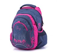 Karton P + P Oxy Fashion Pink Flowers - Detský ruksak