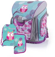 Karton P+P Flexi Owl (backpack + pen case + sack) - School Set