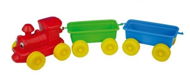 Teddies Train + 2 wagons - Train