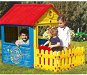 DOLU Detský záhradný domček s plotom - Detský domček
