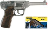 Polizeipistole Silber - Spielzeugpistole