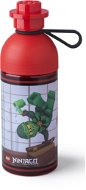 LEGO Ninjago bottle transparent 0.5l red - Drinking Bottle