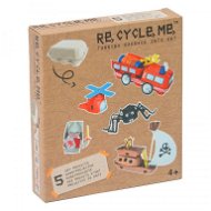 Set Re-cycle me pre chlapcov – stojan na vajíčka - Kreatívne tvorenie