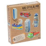 Set Re-cycle me pre chlapcov – kartón od mlieka - Kreatívne tvorenie
