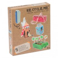 Set Re-cycle me pre dievčatá – kartón od mlieka - Kreatívne tvorenie