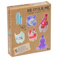 Set Re-cycle me pre dievčatá – PET fľaša - Kreatívne tvorenie