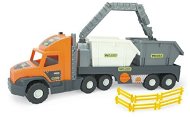 Wader Super Tech Truck with Container - Toy Car