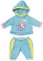Trainings Anzug für BABY Born Puppe blau - Puppenzubehör