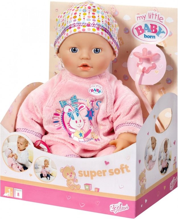 Baby born supersoft deals doll