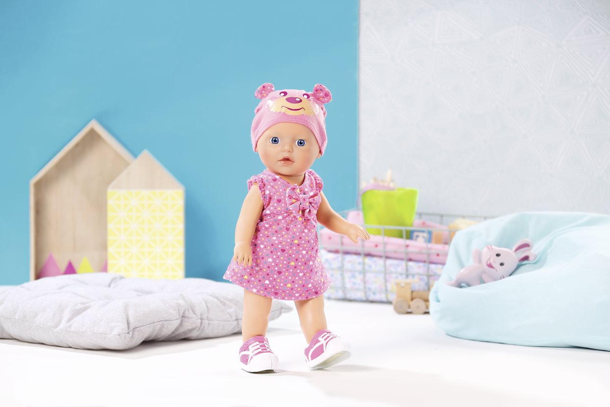 Baby born shop walking doll