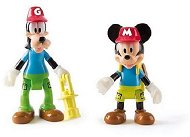 Micro Trading Mickey Mouse and Goofy Researchers with Accessories - Figures