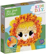 Rappa The Image of a Lion with Textiles - Craft for Kids