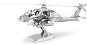 Metal Earth AH-64 Apache - Metal Model