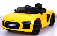 Audi R8 Spyder – žlté - Elektrické auto pre deti