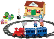 PlayBig Bloxx Peppa Pig Vláčkodráha - Building Set