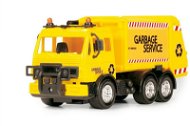 Dickie Városi Szemeteskocsi 25 cm sárga - Játék autó