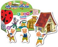 The Three Little Pigs Foam Magnet Theatre - Game Set