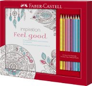 Faber-Castell Feel Good + 8 Colour GRIP Pencils Colouring Set - Creative Kit