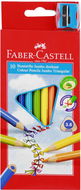 Faber-Castell Jumbo ceruzák, 10 szín - Színes ceruza