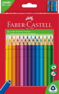 Színes ceruza Faber-Castell Jumbo ceruzák, 30 különböző színben - Pastelky