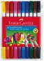 Faber-Castell Double-sided Markers, 10 Colours - Felt Tip Pens