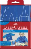 Faber-Castell Zástera na maľovanie modrá - Detská zástera