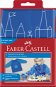 Faber-Castell ruhavédőköpeny rajzórára kék - Gyerek kötény