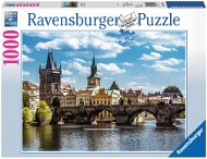 Ravensburger Prága: Kilátás a Károly hídra - Puzzle