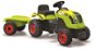 Pedestrian tractor Smoby Claas with siding - yellow-green - Pedal Tractor 