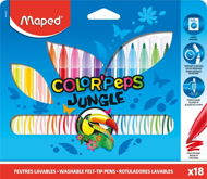 Mapped Color Peps Jungle, 18 colours - Felt Tip Pens