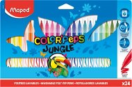 Felt Tip Pens Maped colour Peps Jungle, 24 colours - Fixy