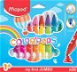 Felt Tip Pens Maped Color Peps Jumbo, 24 colours - Fixy