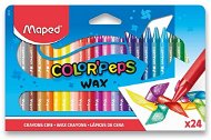 Buntstifte Wachsmalstifte Maped Color Peps Was, 24 Farben - Pastelky