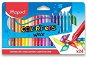 Maped Color Peps Wax, 24 colours - Coloured Pencils