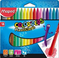 Maped Color Peps Plasticlean, 18 Farben - Buntstifte
