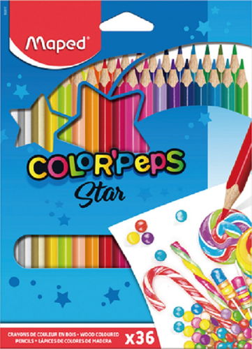 Maped Color'Peps Colored Pencils 36 Colors 