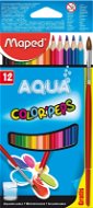 Akvarell ceruzák Maped Color Peps Aqua, 12 színben - Színes ceruza