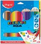 Maped Color Peps Aqua, 24 farieb - Pastelky