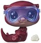Littlest Pet Shop Mother and Baby with Accessories Trixie Otterbrook - Toy Animal