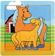 Pferde Holzpuzzle für Kinder - Puzzle