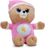 Sleeping Teddy Bear Pink - Soft Toy