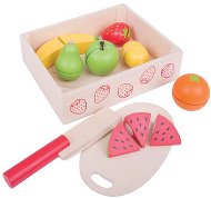 Bigjigs Obst zum Schneiden in einer Box - Kinderküchen-Lebensmittel