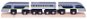 Zubehör für Bigjigs Eisenbahntation Eurostar E320 + 3 Hänger - Modellbahn-Zubehör