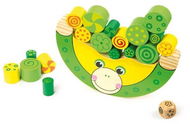 Small foot Wooden motor game Balancing Frog - Game