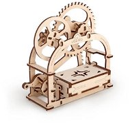 Ugears 3D mechanické Puzzle Box na vizitky - Stavebnica