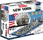 4D Puzzle Cityscape Time panorama New York - Puzzle